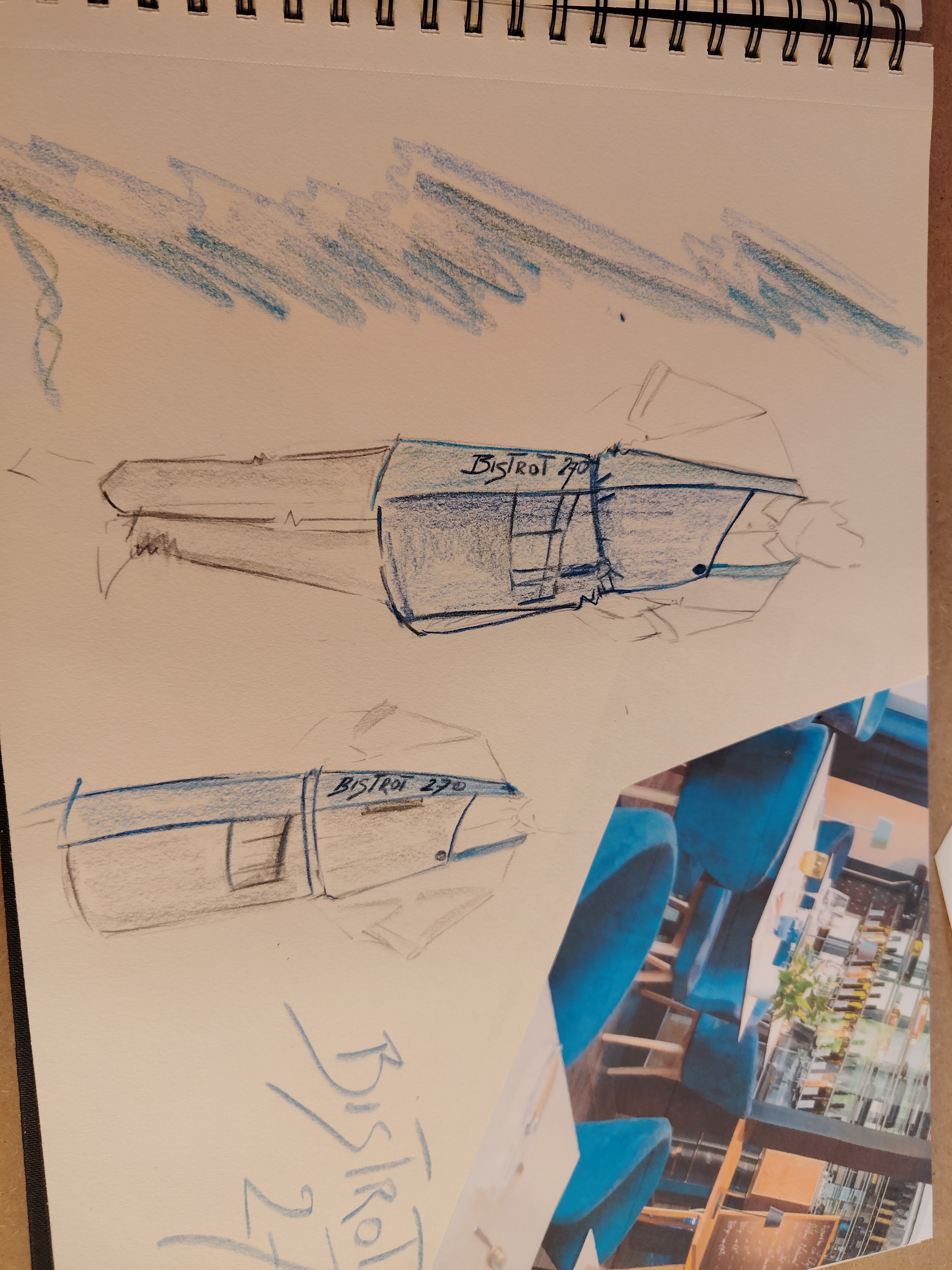 Croquis — création couture